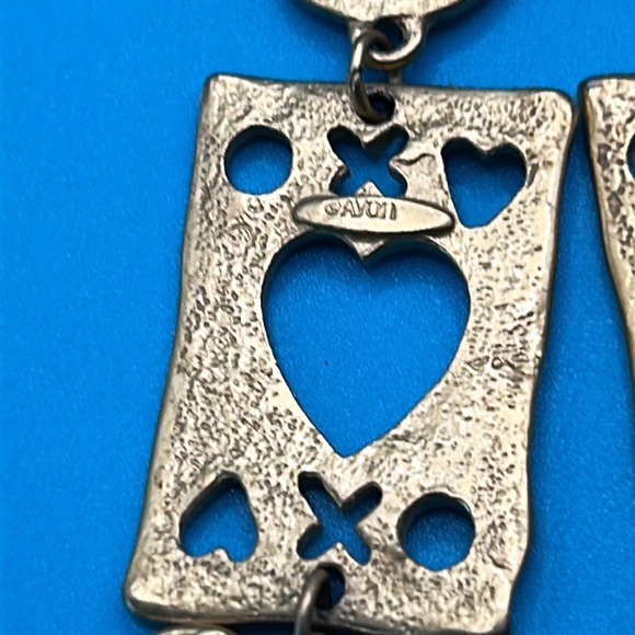 Vintage Avon heart earrings - Picture 4 of 4